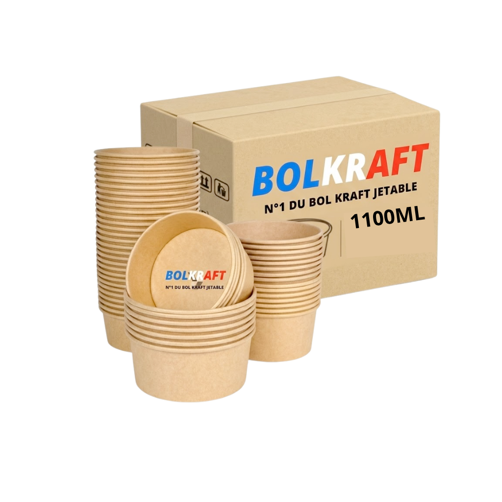 Bols kraft brun - Fournisseur pro