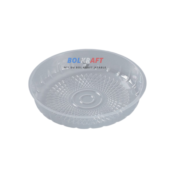 Insert séparateur 1 part PP pour bol kraft rond Ø150 – 600 pièces